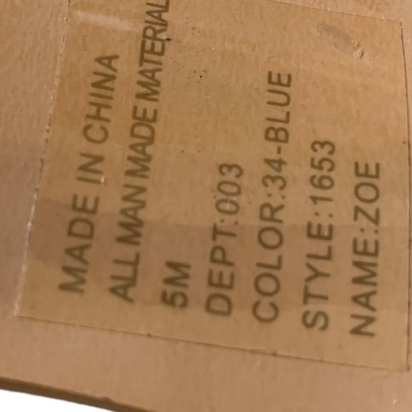 Bakers Zoe Sz 5M Stiletto Heeled Sandals Cutouts Light Blue White - Picture 2 of 8